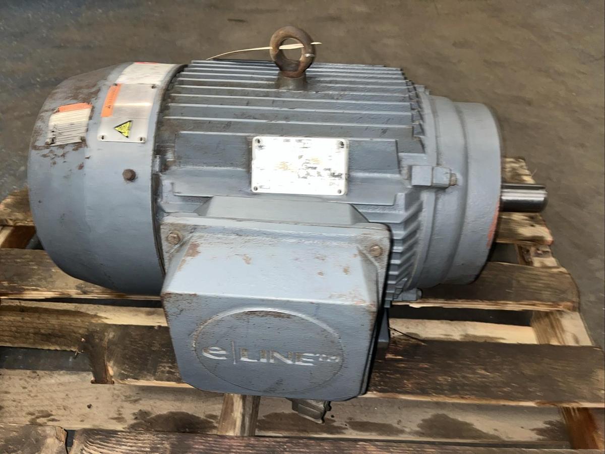 Used EMERSON,ELT15E2DC,EU22 AC MOTOR 15HP 1750RPM 254TC 3PH 460V