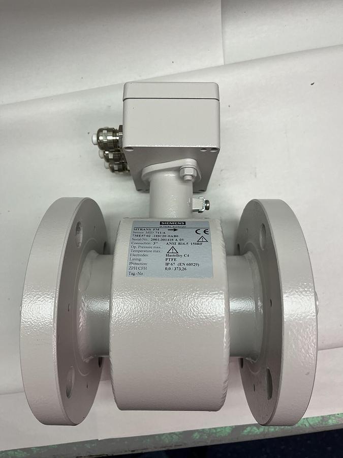 SIEMENS,MID-711/A,SITRANS FM 3" FLOW METER 7ME57 02-1HC20-0AB0