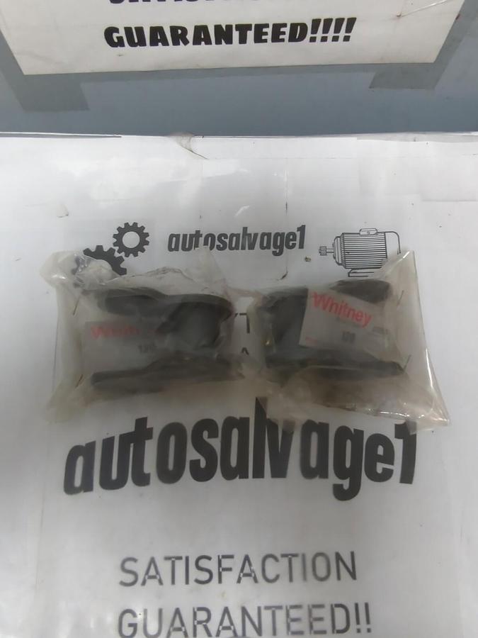 WHITNEY,120,ROLLER CHAIN OFFSET LINK LOT OF 2 NEW