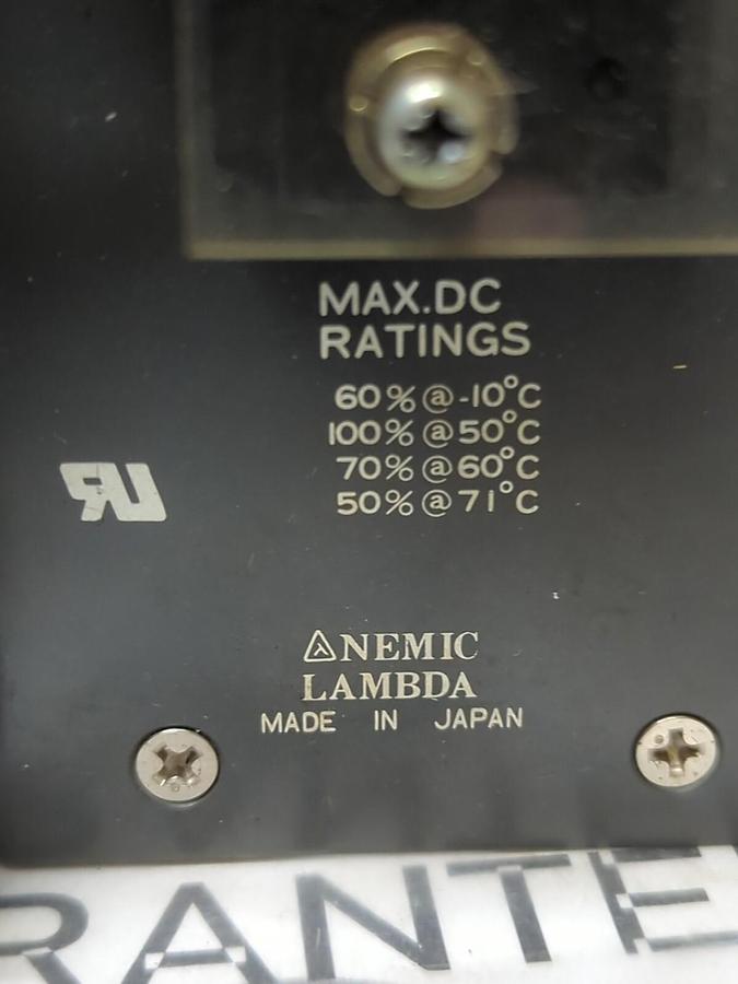 NEMIC LAMBDA,HR-12,POWER SUPPLY 24V 7.5A NOS