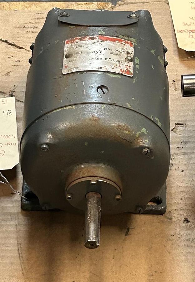 Used GE,5BC46AB1572A,TACHOMETER GENERATOR