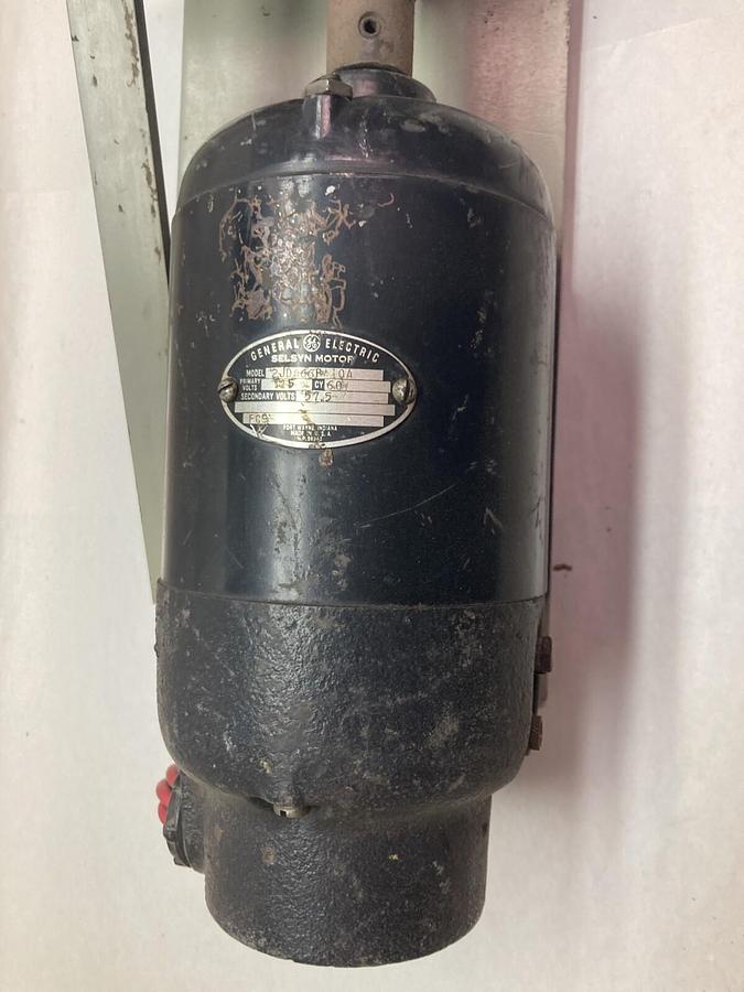 Used General Electric,2JDA66PA10A,Selsyn Motor 115V 60 Cycles 1200rpm w/set-up