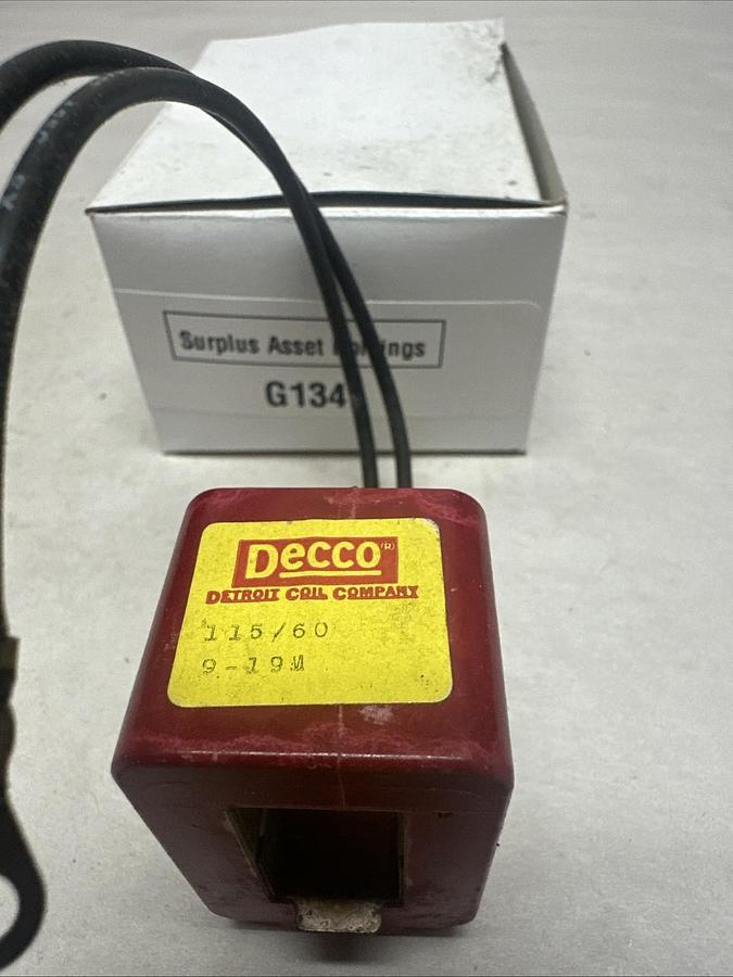 Decco,9-19M,Solenoid Coil