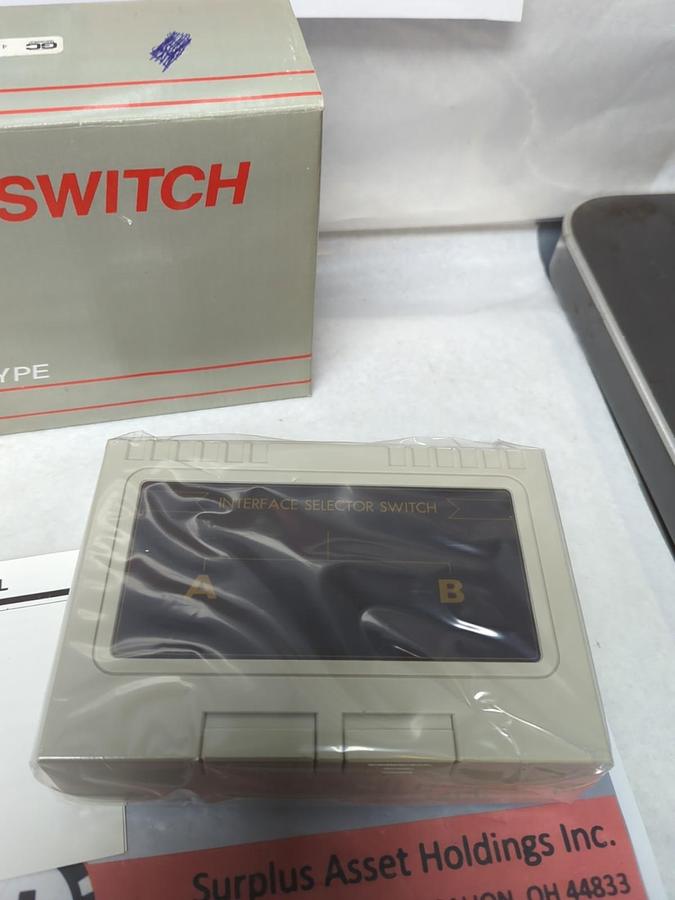 GC ELECTRONICS,43-690,DATA SWITCH TYPR RS-232 A7B SWITCH NOS