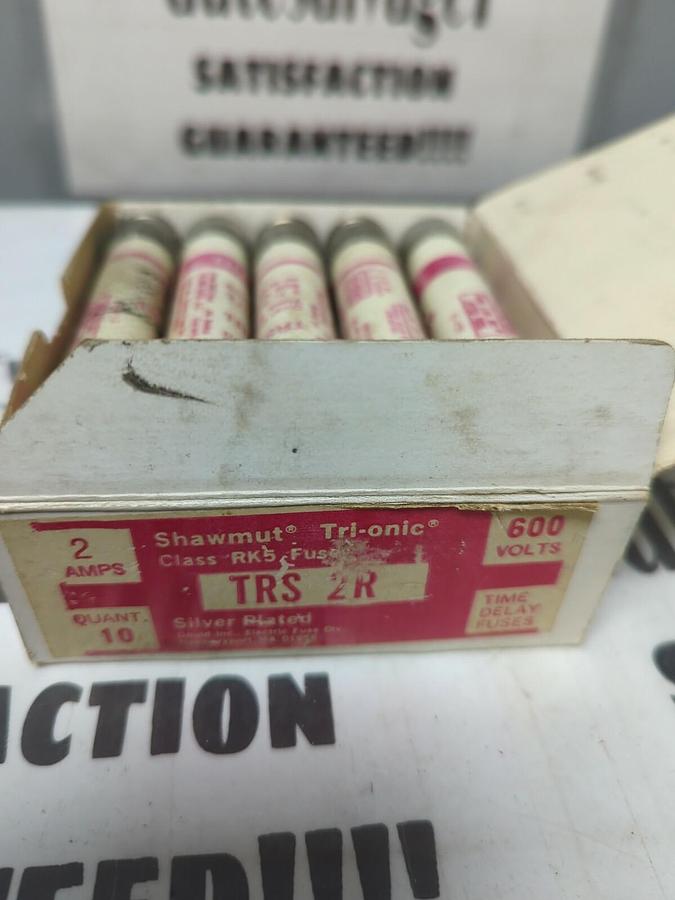 GOULD SHAWMUT,TRS 2R,TRI-ONIC FUSES BOX OF 10 NOS