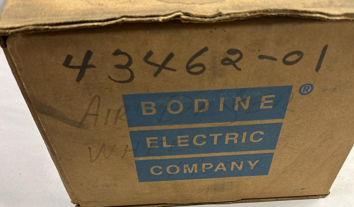 BODINE ELECTRIC,43462-01,GEAR MOTOR NOS