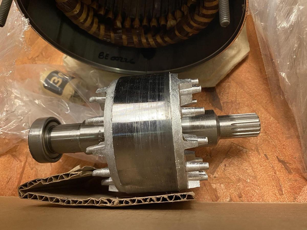 LEESON,8E00226,SLIP RING MOTOR, .5HP 1725RPM 230/460V FRAME EK143TW