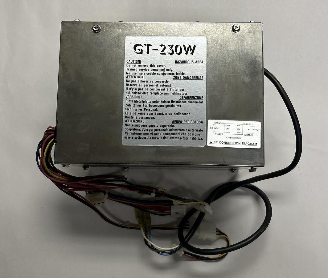 Used UNBRANDED,GT-230W,POWER SUPPLY