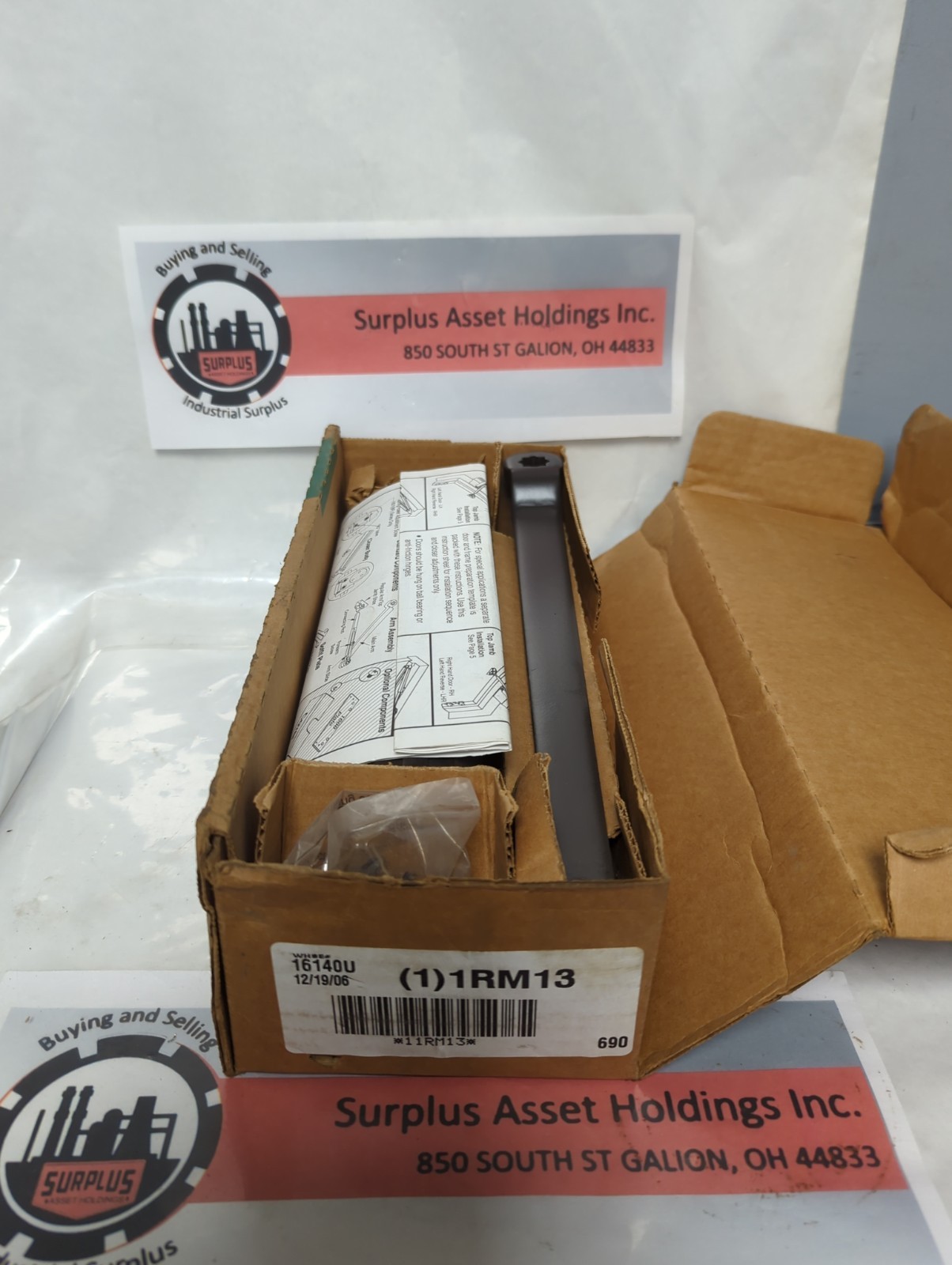 NORTON,16140U,TRI-STYLE 1600 SERIES NON HANDED DOOR CLOSER NOS