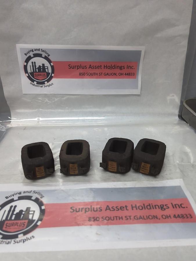 Used ALLEN BRADLEY,RC-3411,COIL 380/440V 50/60CY LOT OF 4 PRE-OWNED