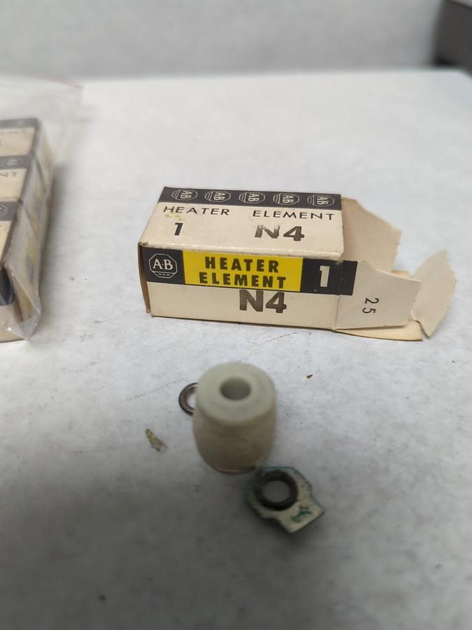 ALLEN BRADLEY,N4,THERMAL OVERLOAD HEATER ELEMENT LOT OF 6 NOS