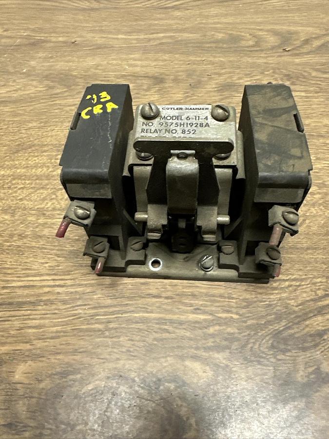 Used Cutler Hammer,9575H1928A,Industrial Control Relay