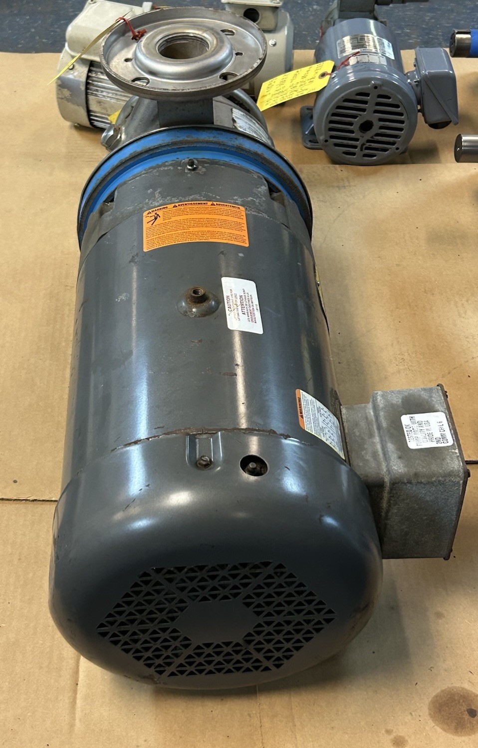 Used GOULDS,5SH2M52A0,CENTRIFUGAL PUMP 2X2-1/2-6 IMPELLER 6-7/8INCH 15HP 3480RPM 3PH