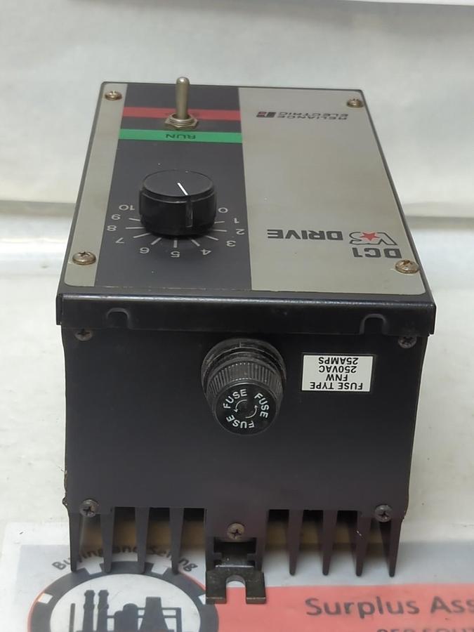 Used RELIANCE,DC1-70U,DC MOTOR CONTROLLER 115/230V 12.5A PRE-OWNED