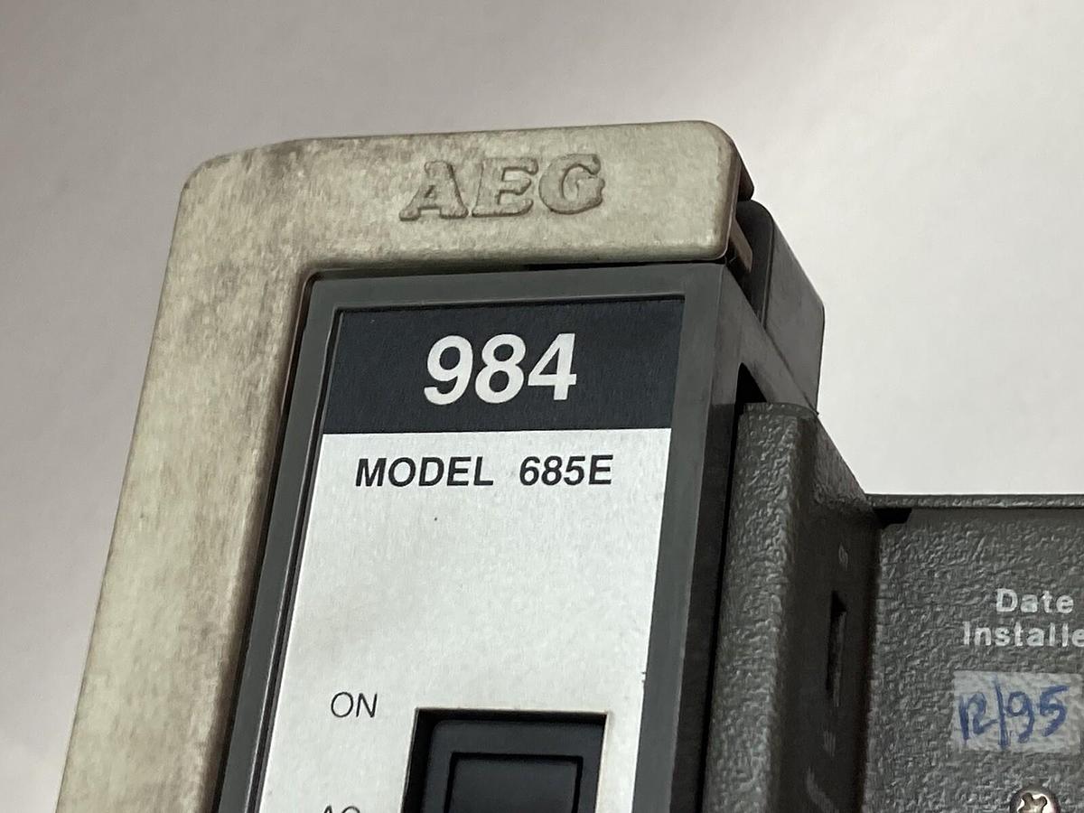 Used AEG,984 685E,Programmable Controller