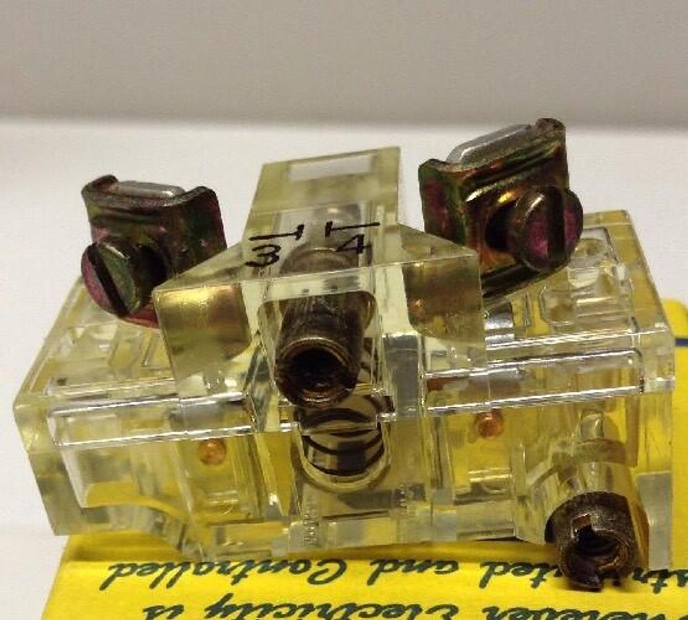 Square D,KS-2,Series G Heavy Duty Contact Block 88001 LP LOT OF 3