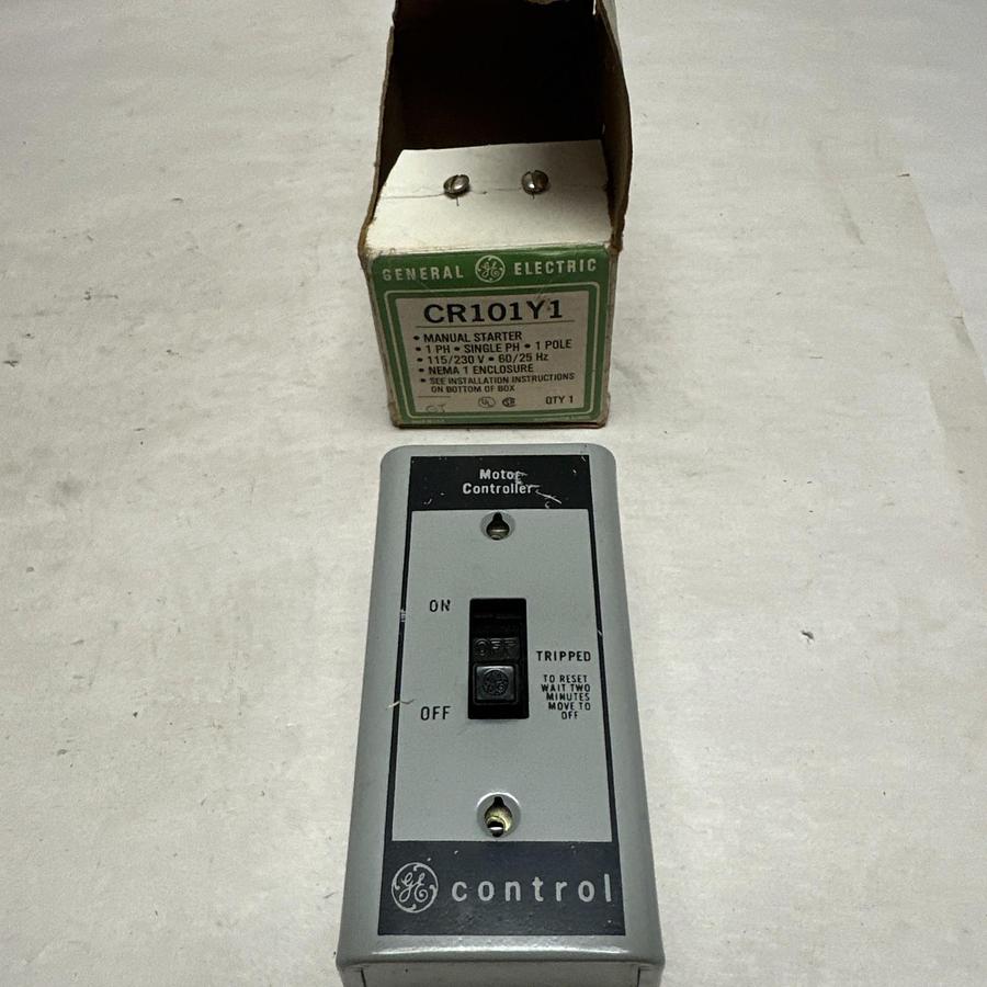 GE,CR101Y1,Manual Starter,1 PH 115/230V