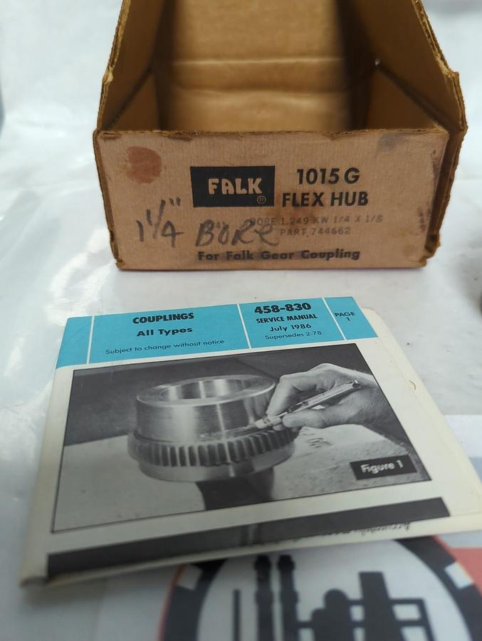 FALK,1015G,FLEX HUB 1-1/4 INCH BORE NOS