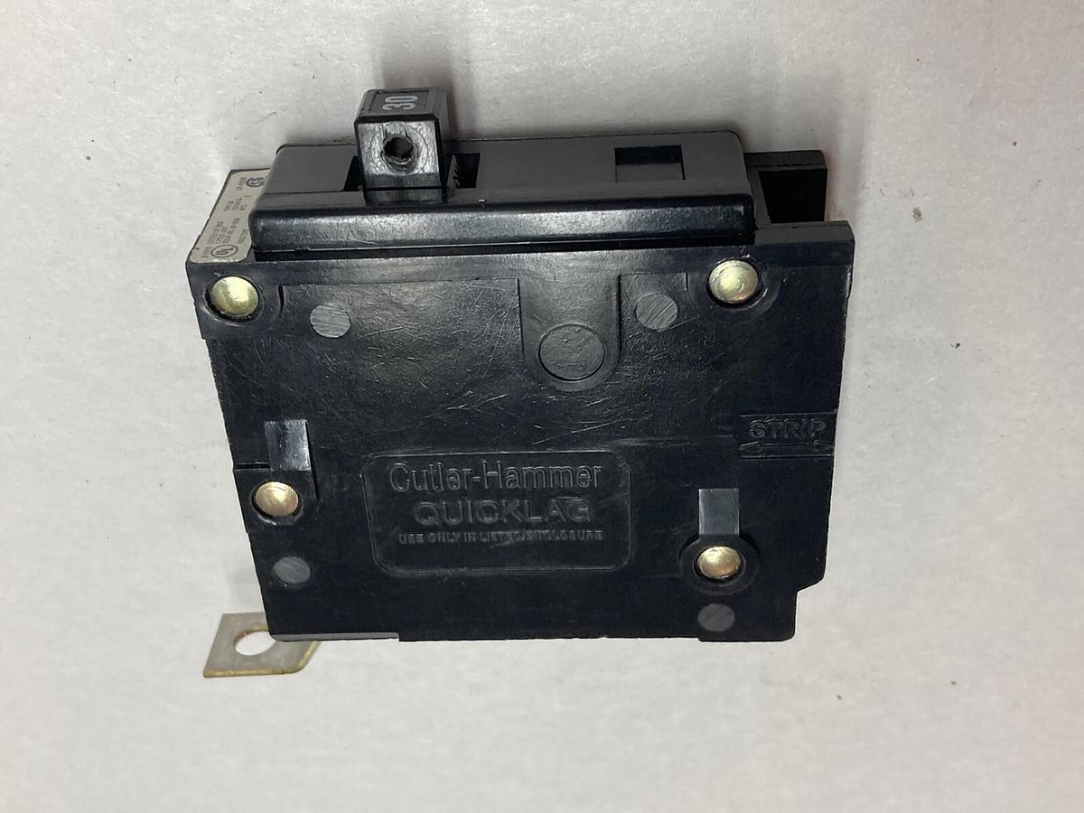 Used Cutler Hammer,E7819,Quicklag 1-Pole Circuit Breaker