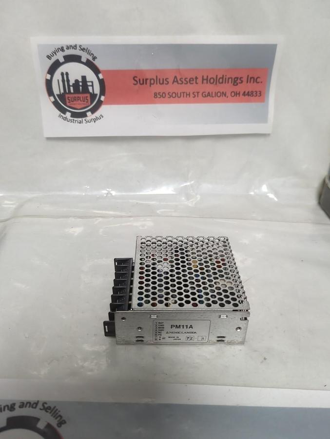 Used NEMIC-LAMBDA,PM11A,POWER SUPPLY PRE-OWNED