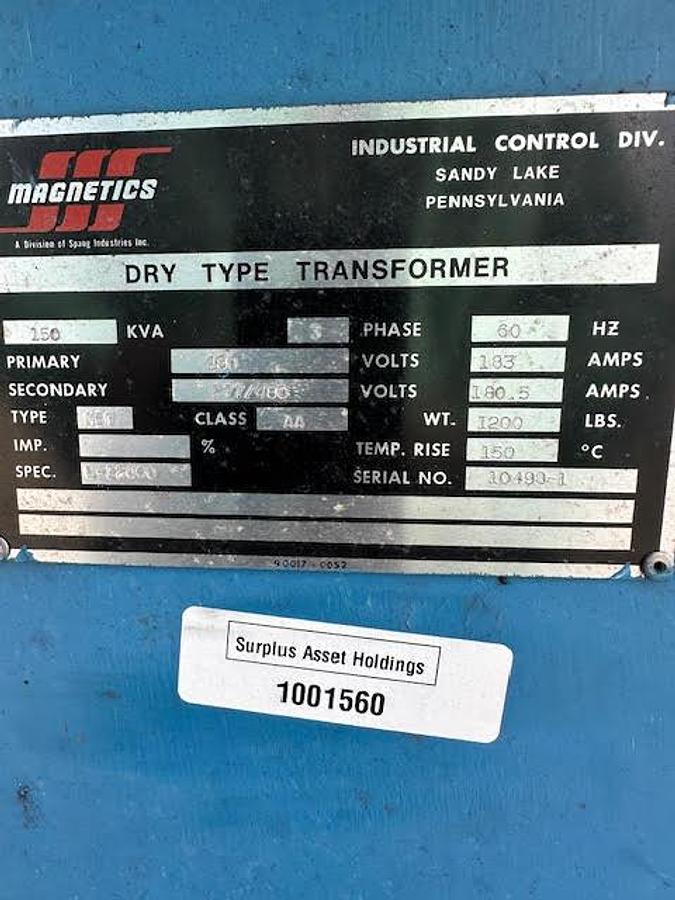 Used Magnetics 150