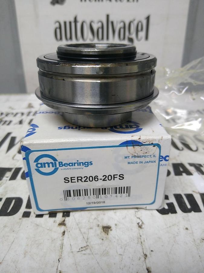 AMI BEARINGS,SER206-20FS,INSERT BEARING 1-1/4 IN NOS
