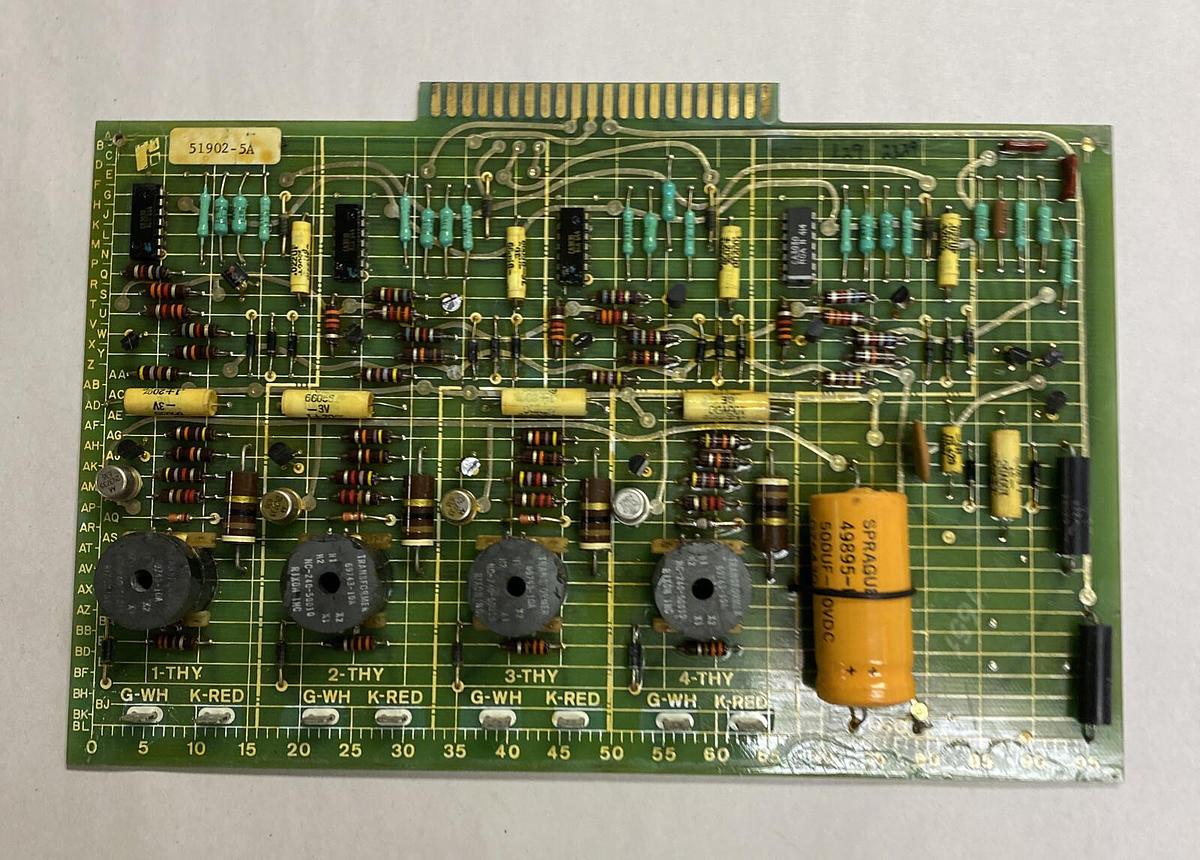 Used RELIANCE,0-51902-5A,DRIVER BOARD