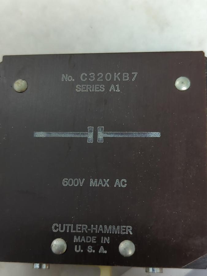 CUTLER-HAMMER,C320KB7,AUXILIARY CONTACT NOS
