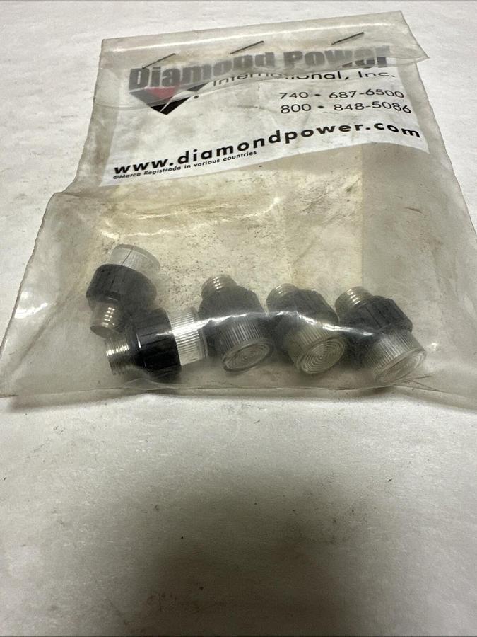 Used Diamond Power,8442350042,Clear LED Indicator Lamps LOT of 5