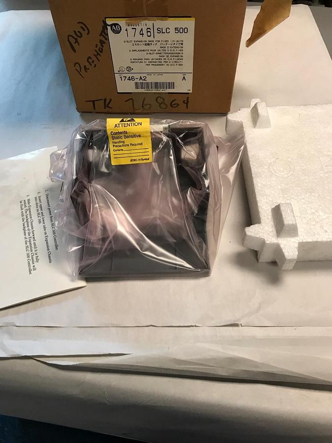 Used Allen Bradley,1746-A2,2-Slot Expansion Rack