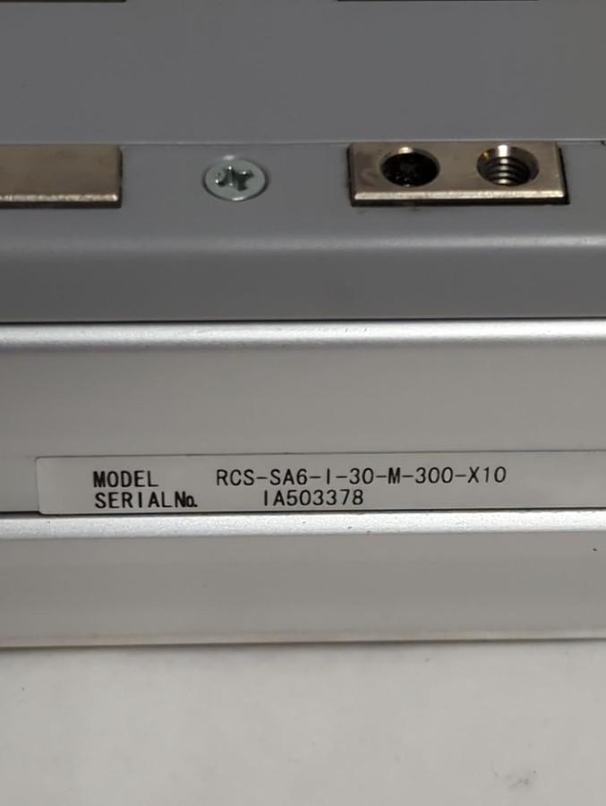 Used ROBO CYLINDER,RCS-SA6-1-30-M-300-X10,LENEAR ACTUATOR PRE-OWNED