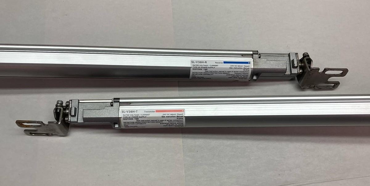 Used Keyence,SL-V36H-T/SL-V36H-R,Safety Light Curtain Set