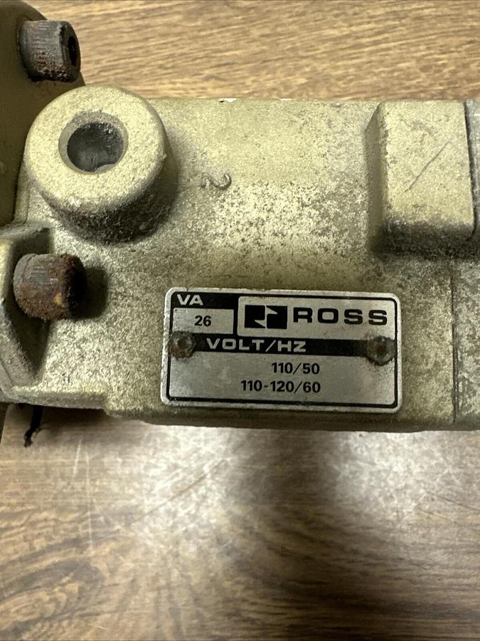 Used Ross,2773E4001,Solenoid Valve