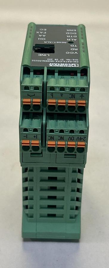 Used PHOENIX CONTACT,PSI-DATA/FAX-MODEM/RS232,INDUSTRIAL ANALOG MODEM