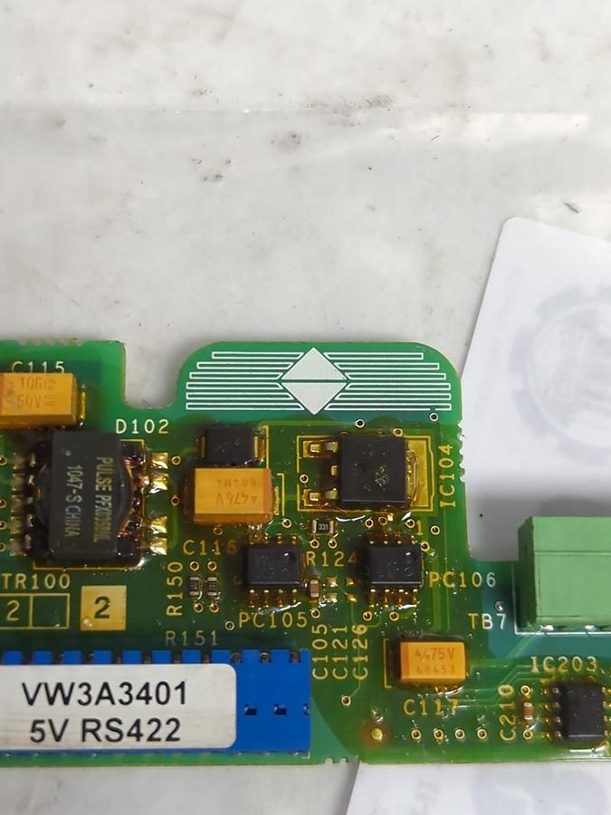 Used SCHNEIDER ELECTRIC,VW3A3401,INVERTER ENCODER BOARD PRE-OWNED