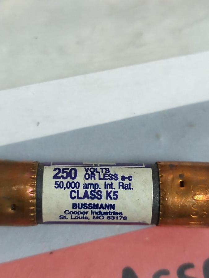 Used COOPER BUSSMANN,NON15,ONE-TIME 15 AMP FUSE LOT OF 15 PRE-OWNED