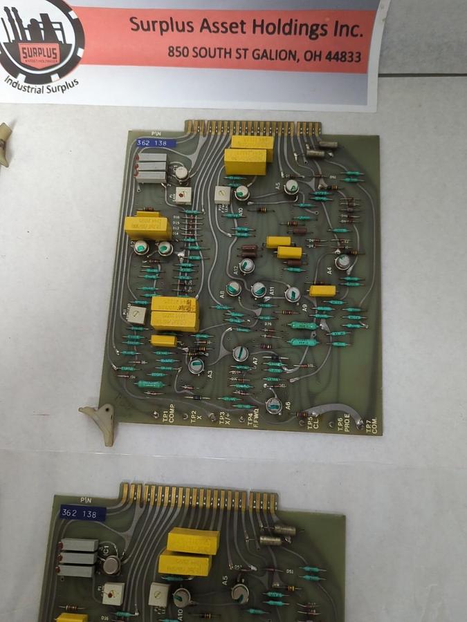 Used CIRCUIT BOARD,362-138,CIRCUIT BOARD LOT OF 4 PRE-OWNED