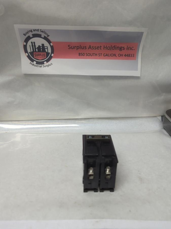 Used CUTLER-HAMMER,BR220,CIRCUIT BREAKER 20 AMP 2-POLE PRE-OWNED