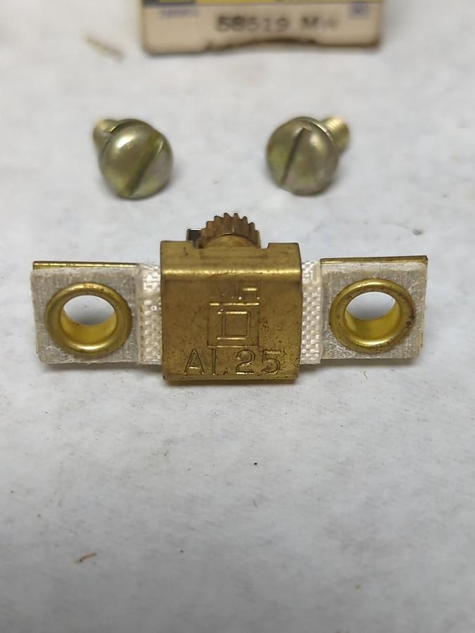 SQUARE D,A1.25,THERMAL OVERLOAD HEATER ELEMENT LOT OF 3 NOS