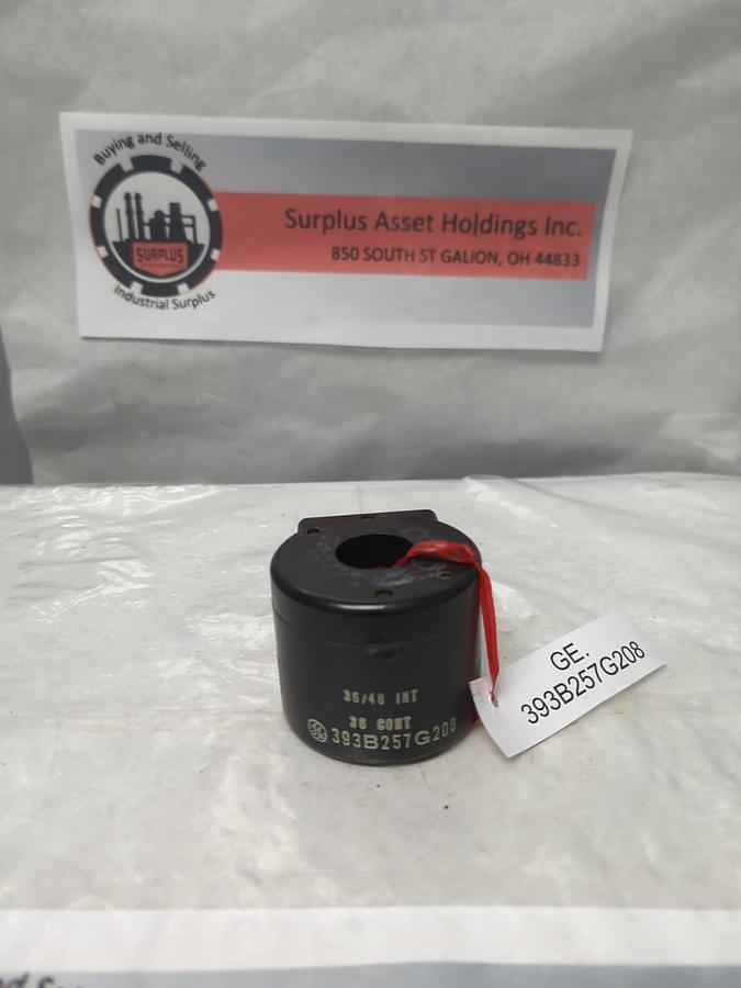 Used GENERAL ELECTRIC,393B257G208,COIL 36/48 INT. 36 CONT. PRE-OWNED