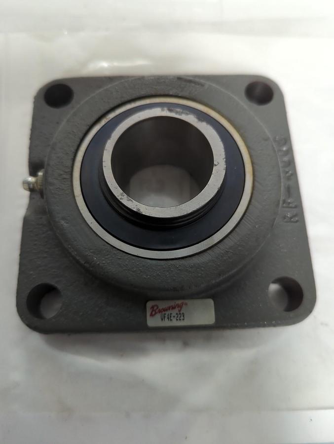 Used BROWNING,VF4E-223,4-BOLT FLANGE BEARING PRE-OWNED
