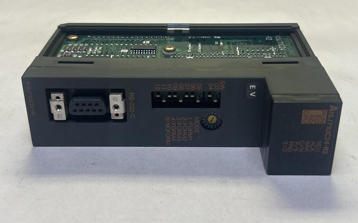 Used MITSUBISHI,A1SJ71UC24-R2,COMMUNICATION MODULE