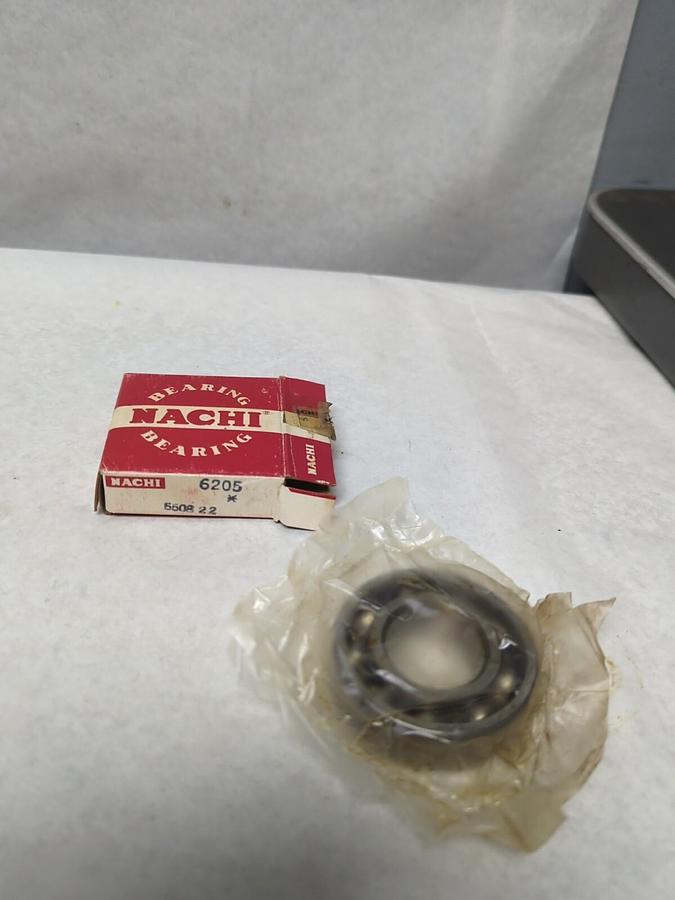 NACHI,6205,DEEP GROOVE BALL BEARING NOS
