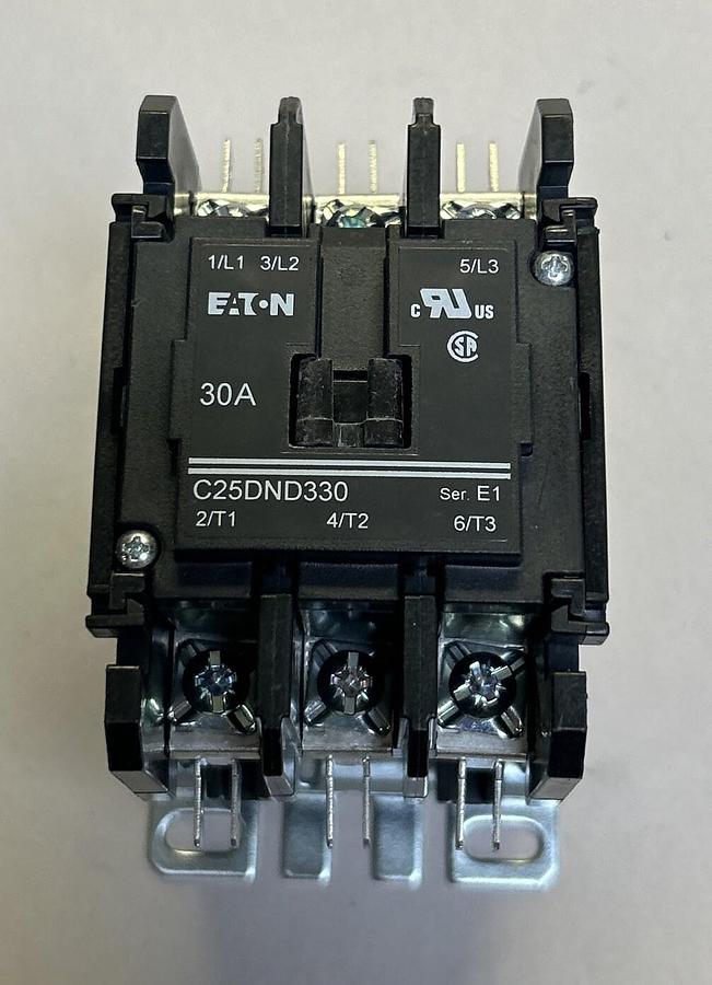 EATON,C25DND330,DEFINITE PURPOSE CONTACTOR 30A NOS
