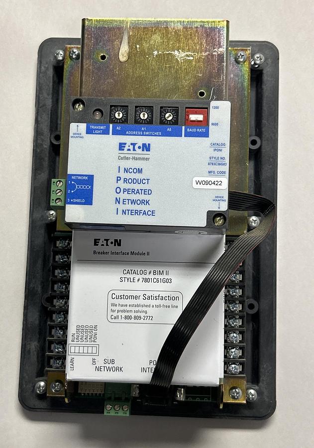 Used EATON,BIMII,BREAKER INTERFACE MODULE II