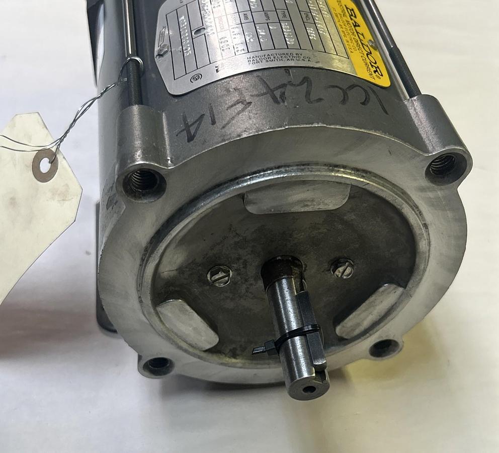 Used BALDOR,CD3425,DC MOTOR 1/4HP 1750RPM 100/50 VOLT 56C FRAME
