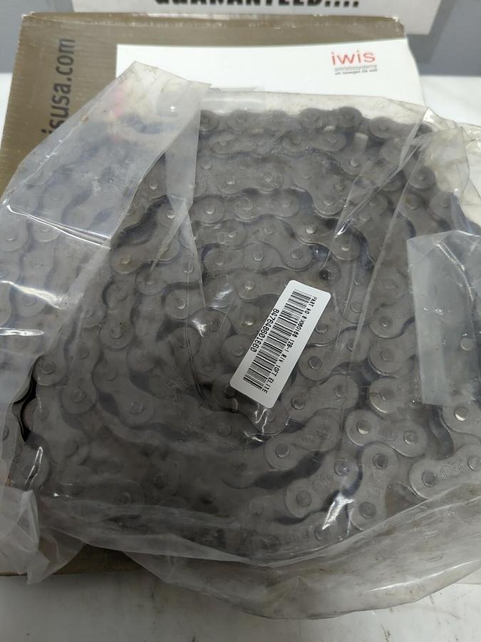 IWIS,12B-1,RIVETED ROLLER CHAIN 10FT NOS