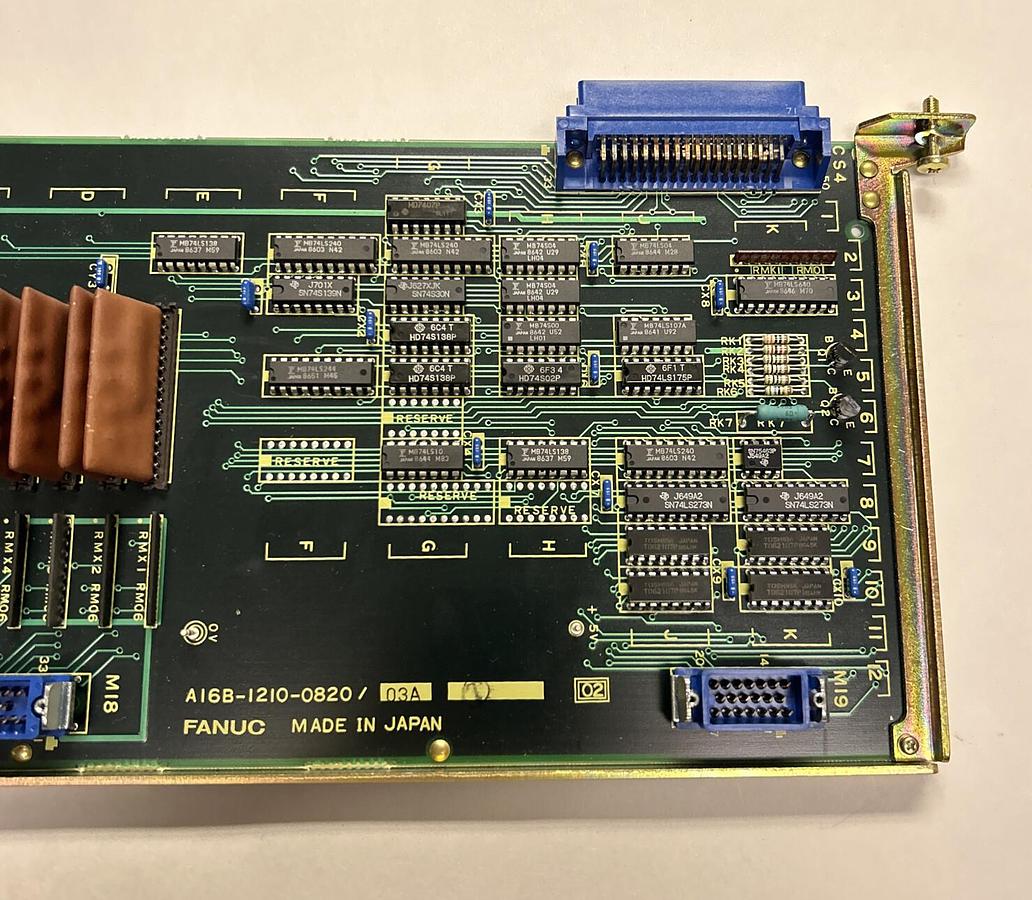 Used FANUC,A16B-1210-0820,PCB I/O BOARD