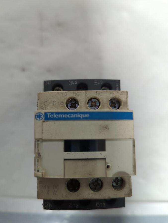 Used TELEMECANIQUE,LC1 D18,CONTACTOR PRE-OWNED
