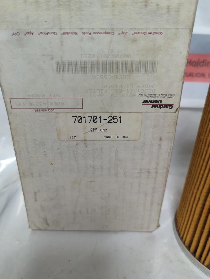 GARDNER DENVER,701701-251,FILTER ELEMENT NOS